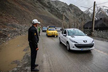 جاده چالوس و آزادراه تهران به سمت شمال یکطرفه شد