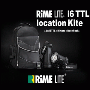 برسی کیت فلاش باطری دار RiME LITE i6 TTL location Kite