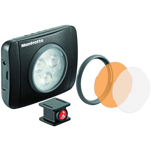 برسی نور ال ای دی مانفروتو Manfrotto Lumimuse 3 On-Camera LED Light:MLUMIEPL-BK