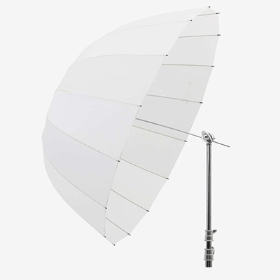 برسی چتر عمیق پارابولیک Godox Transparent Parabolic UB-165D عبوری ۱65 سانتی متری