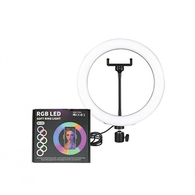 برسی رینگ لایت آر جی بی MJ20 RGB RING LIGHT