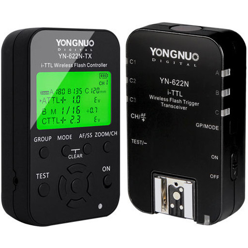 برسی Yongnuo YN-622N i-TTL Wireless Flash Transceiver & TX Controller Kit for Nikon