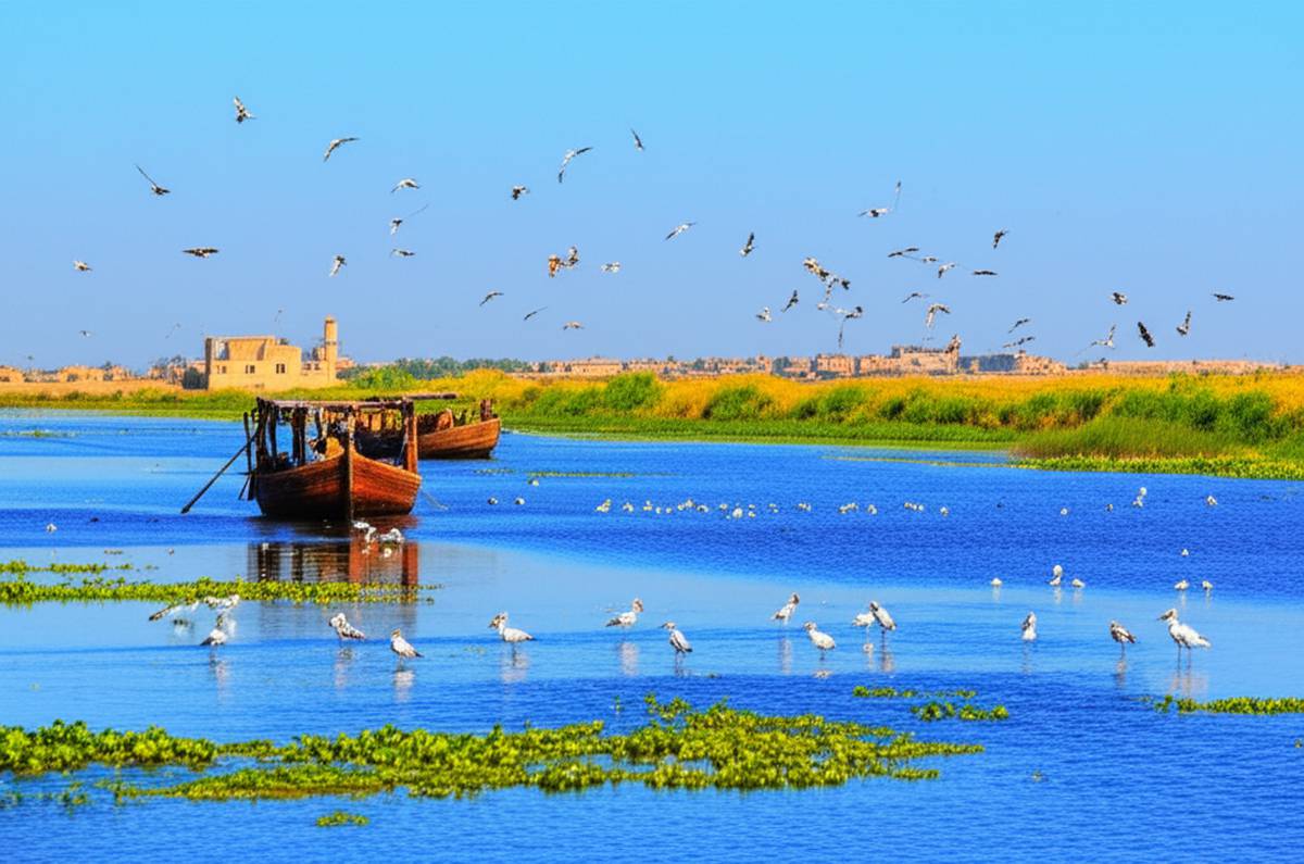 ۱۰ جاذبه دیدنی اطراف تالاب شادگان | راهنمای سفر
