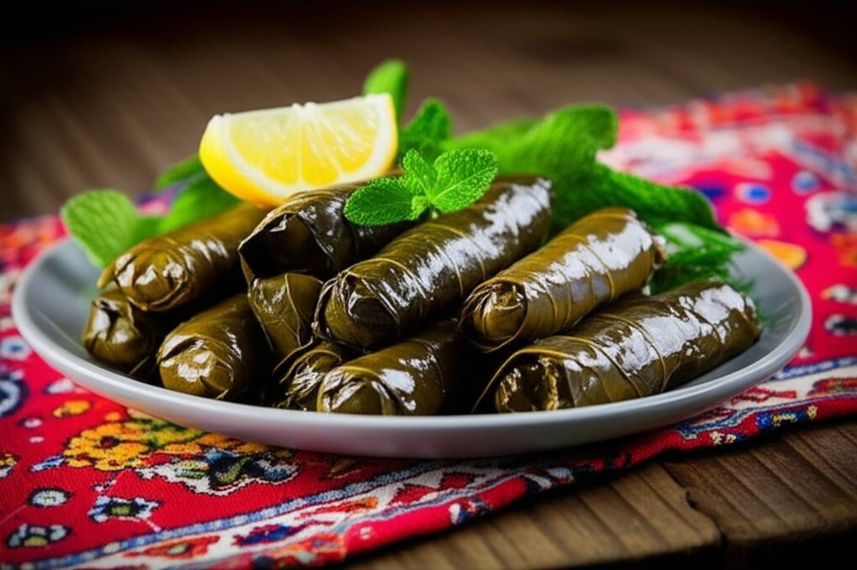 دلمه برگ مو تبریزی | دستور پخت اصیل و گام به گام