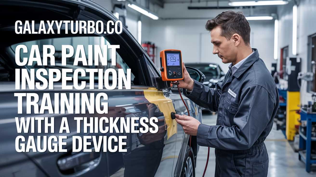 آموزش تشخیص رنگ خودرو با آموزشگاه گلکسی توربو