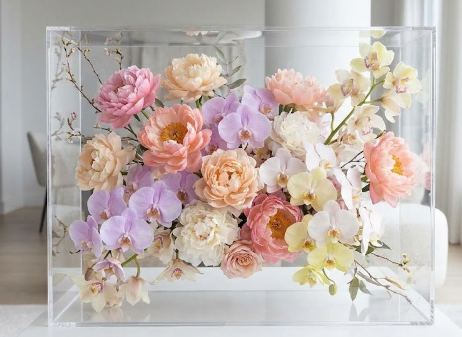 باکس گل خواستگاری لاکچری