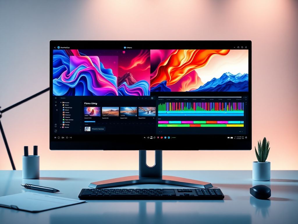 خرید مانیتور برای طراحی گرافیک و تدوین: چه ویژگی‌هایی باید داشته باشد؟