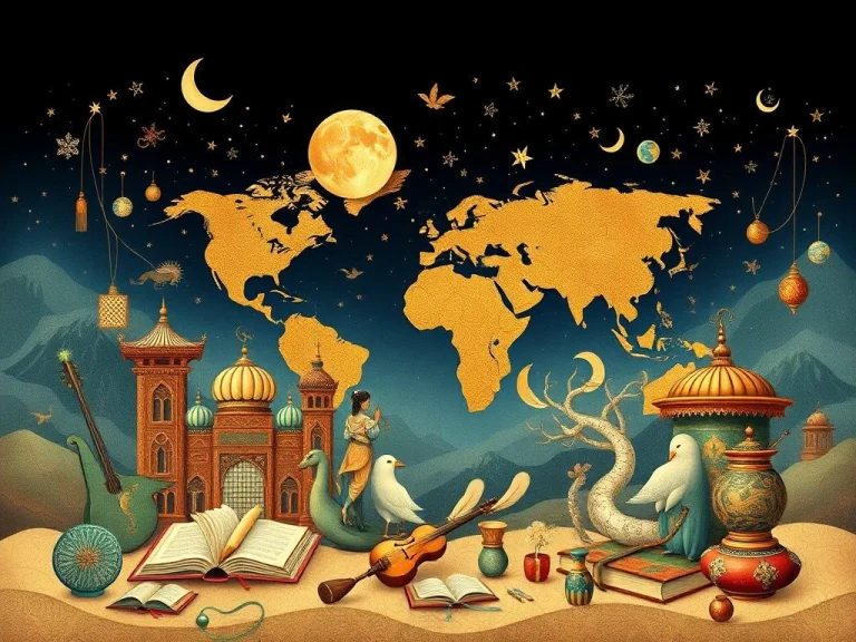 خلاصه کامل فرهنگ، هنر و ادبیات ایران و جهان | فاطمی، مرسلی