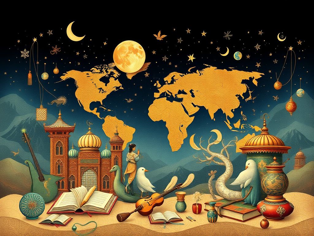 خلاصه کامل فرهنگ، هنر و ادبیات ایران و جهان | فاطمی، مرسلی