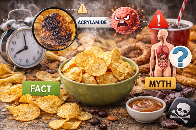 بیماری | رژیم غذایی آیا چیپس سرطانزاست؟ بررسی واقعیتها و شایعات