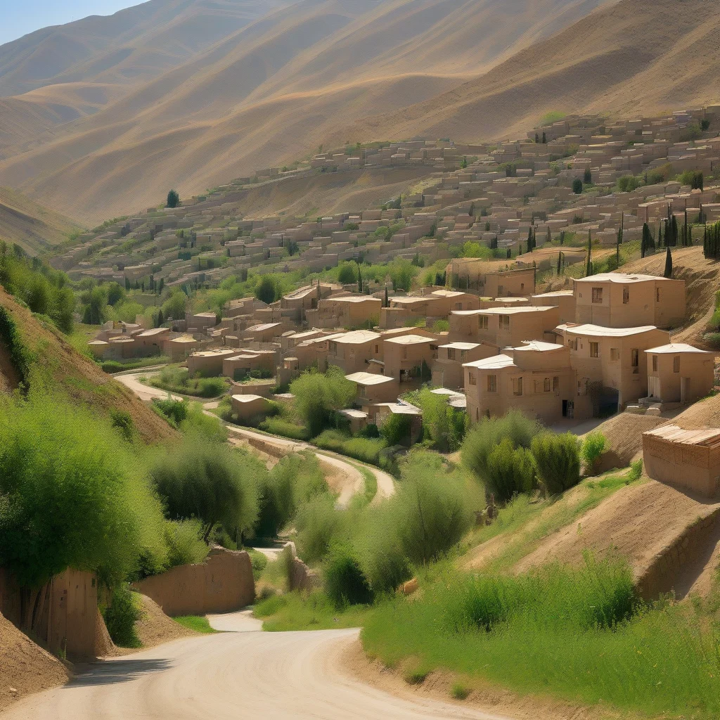 گردشگری امکانات روستای برغان | راهنمای کامل سفر و جاذبه ها